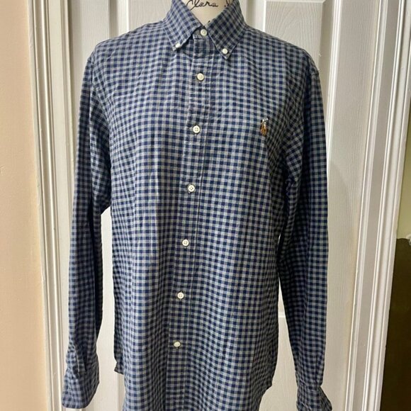 RALPH LAUREN OXFORD LONG SLEEVE SHIRT MEN SZ M VERSATILE SOPHISTICATED - Picture 13 of 16